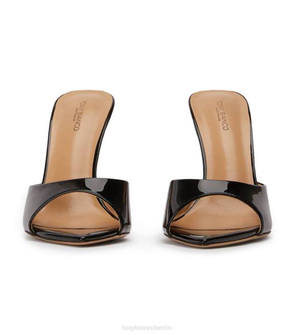 Event-Heels bearbeiten| de Tony Bianco Frauen Marcel Heels schwarzes Lackleder 4624373